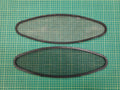 Bomar / Pompanette S718 16.5" x 5.5" Portlight Window Screen | Comonly used in Carver+Regal Boats