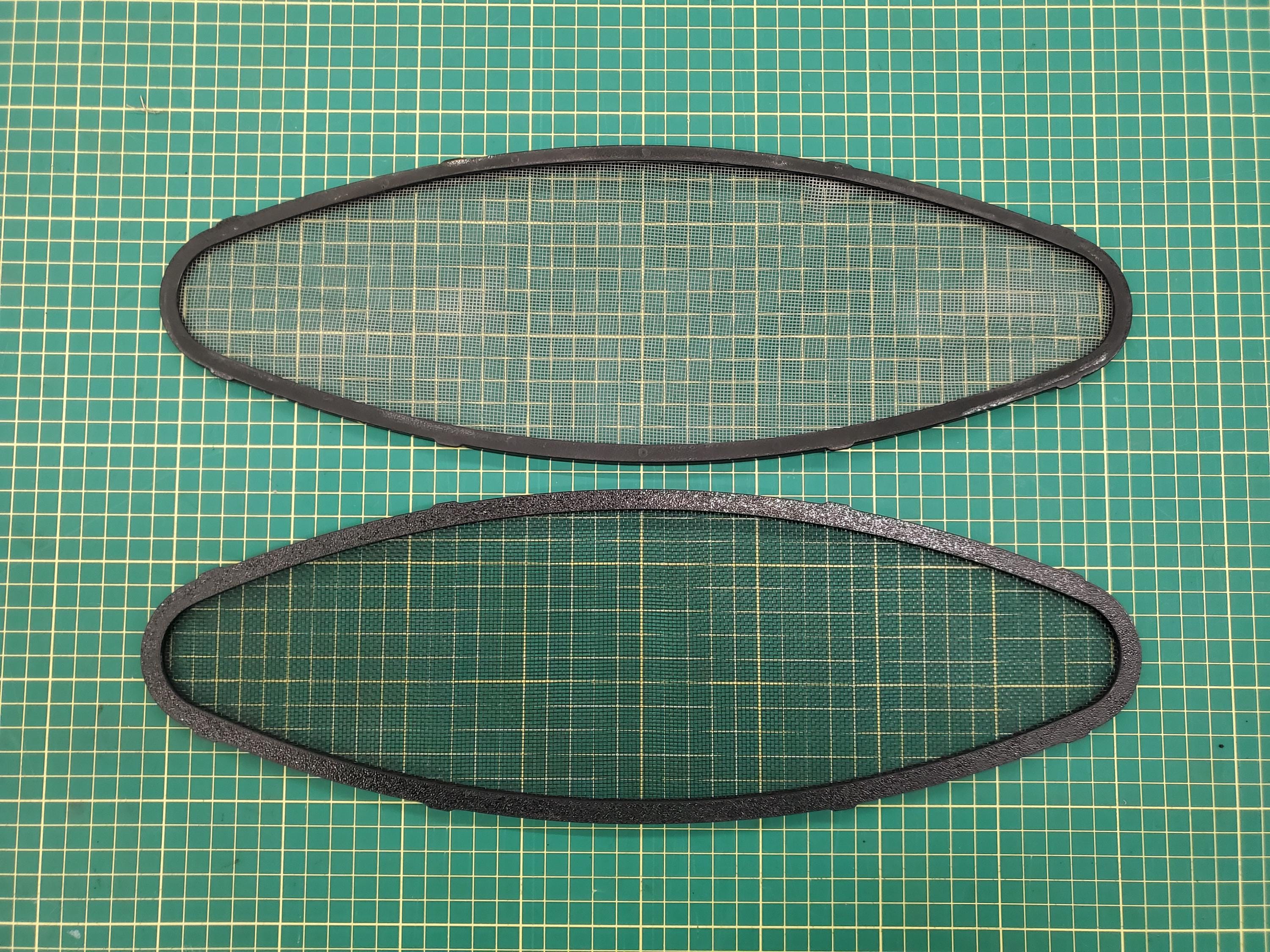 Bomar / Pompanette S718 16.5" x 5.5" Portlight Window Screen