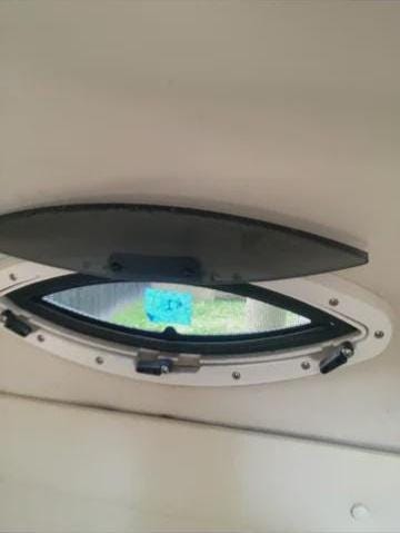 Bomar / Pompanette GS615 12" x 2-3/4" Porthole Screen | Commonly used in Bayliner Boats